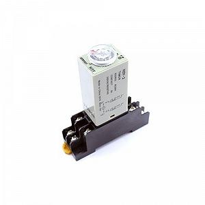 Реле часу, таймер H3Y-2 / 0-5с / 220В / 5А / на DIN-рейку synthetic.ua - Фото 1