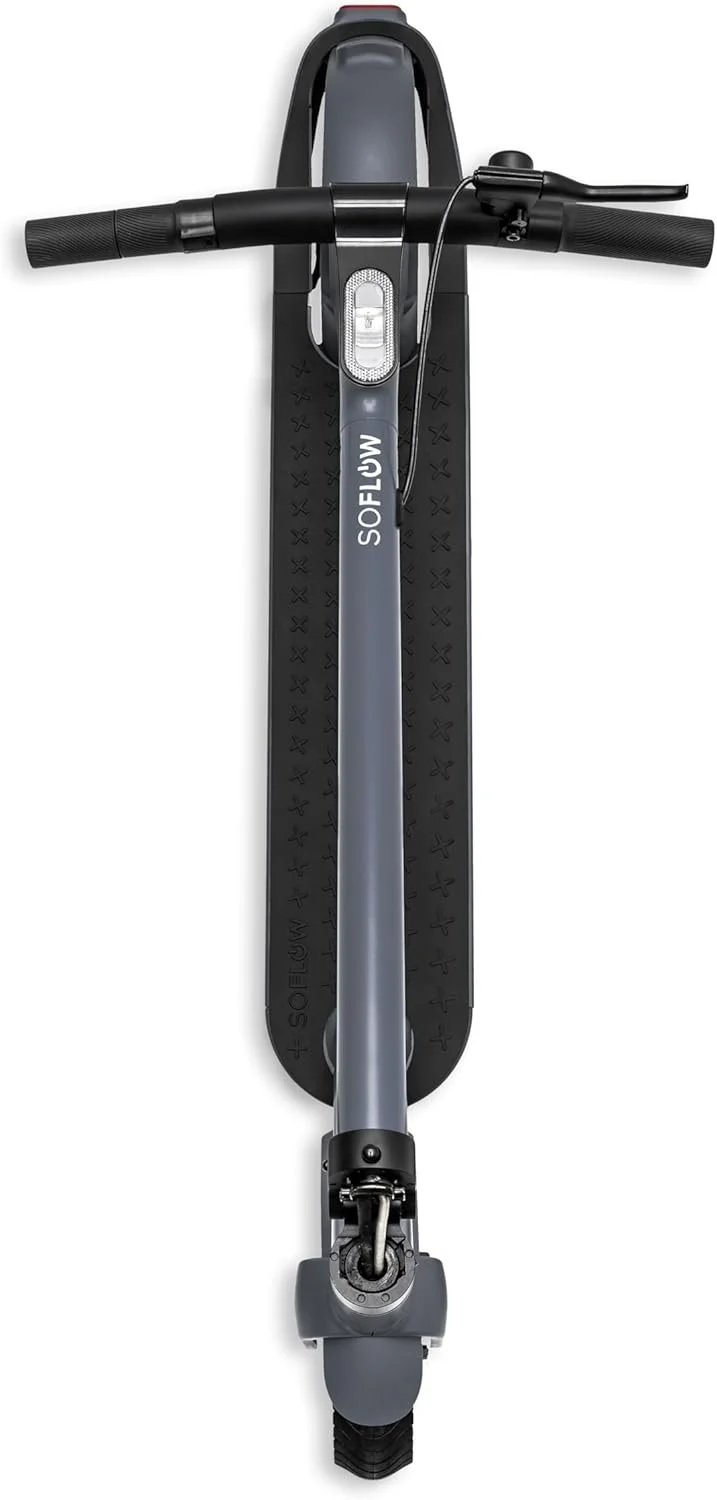 Электросамокат SOFLOW SO ONE (WO vers.) / до 30 км запас хода / 350 Вт / 9" колеса / 120 кг нагрузка / 25 км/ч /  Черный, фото №6