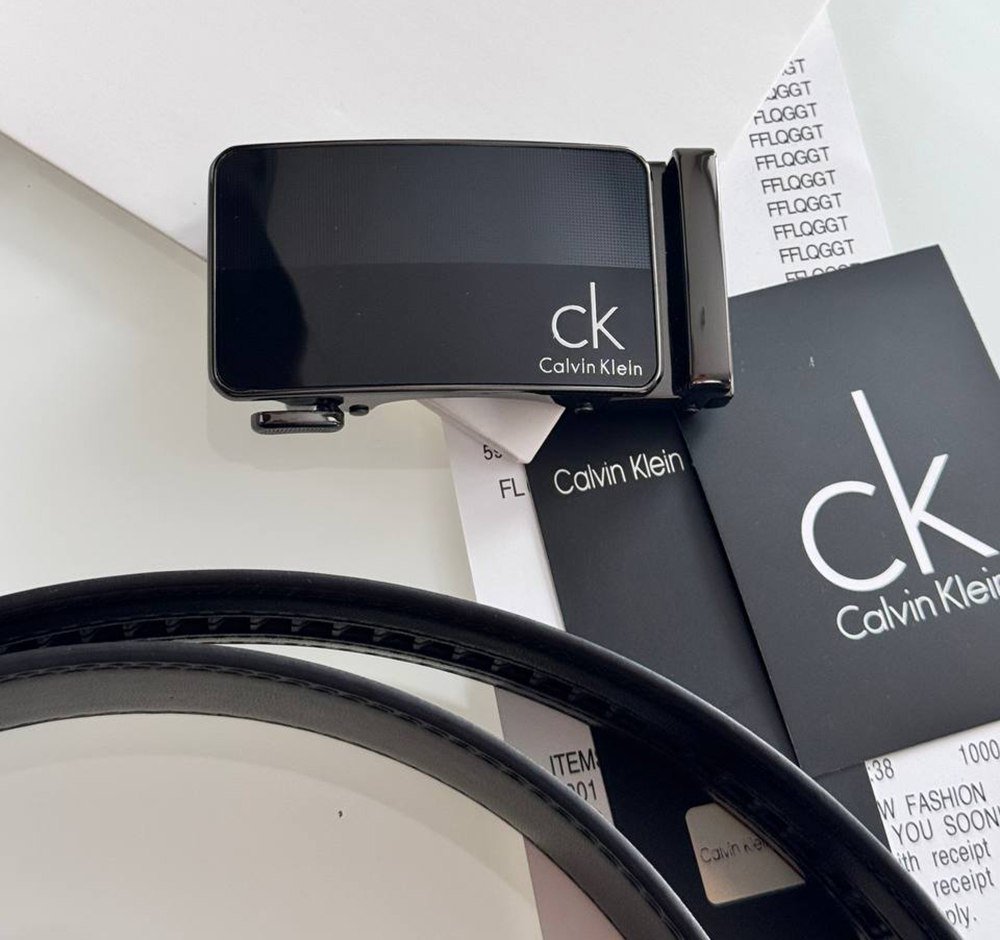 Чоловічий ремінь автомат Calvin Klein, фото №4