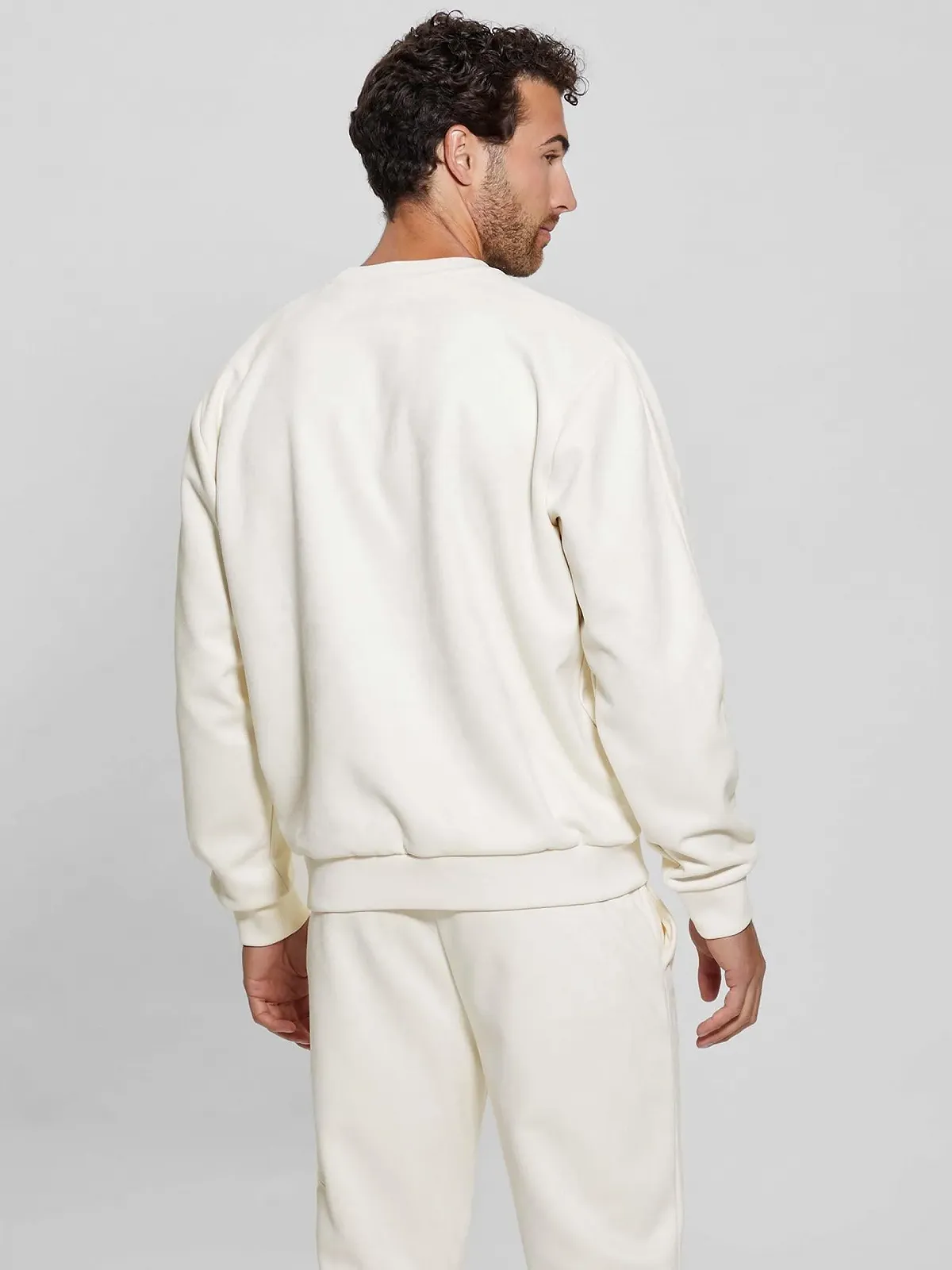 Толстовка Eco Daril Crewneck, Salzweiß, M, фото №4