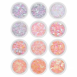 Прикраса для нігтів 3D Акрилові Метелики Ведмеді 12 коробок - Фото 1