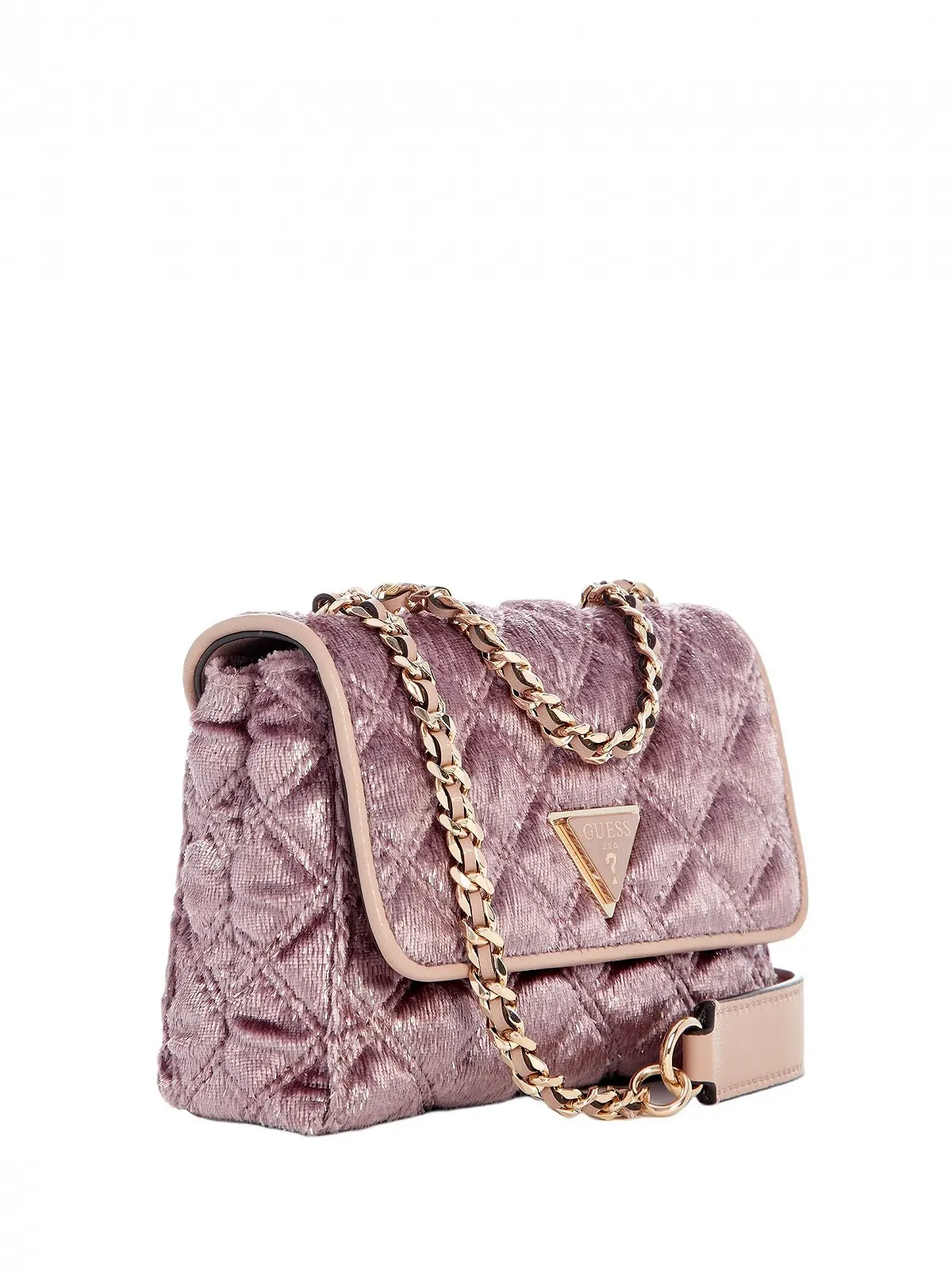 Міні Сумка GUESS Giully Mini 2 Compartment Convertible Flap XS Ліловий, фото №2