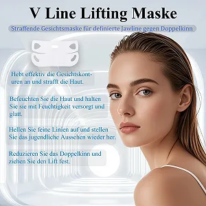 Маска для лица Soleneva V-line гиалуроновая 6 шт synthetic.ua - Фото 1