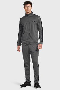 Спортивный костюм Under Armour UA Knit Track Темно-серый S - Фото 1