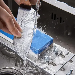 Тримач для точильного каменю на раковину Bridge in Sharpness регульований нержавіюча сталь synthetic.ua - Фото 1