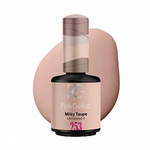Купить Гель-лак Pink Gellac 253 Milky Taupe, 15 мл, бежевый - Фото 1 Гель-лак Pink Gellac 253 Milky Taupe, 15 мл, бежевый - Фото 1