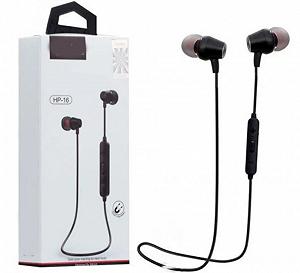 Bluetooth-гарнітура XPro HP-16 з мікрофоном Чорні (MER-13608) - Фото 1