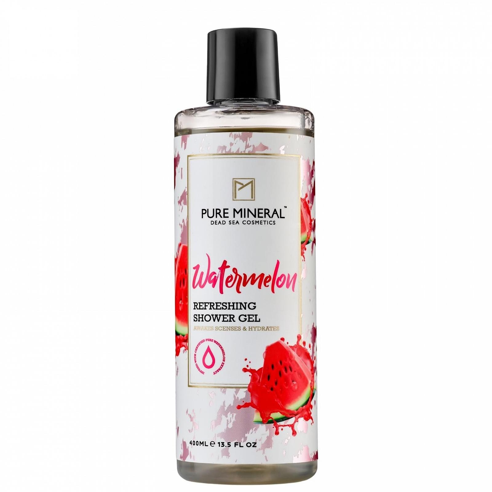 Гель для душа Pure Mineral Watermelon увлажняющий 400 мл, фото №1