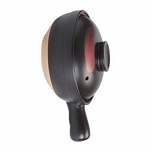 Кастрюля Zerodeko глиняная керамическая с крышкой для газовых плит - Фото 1