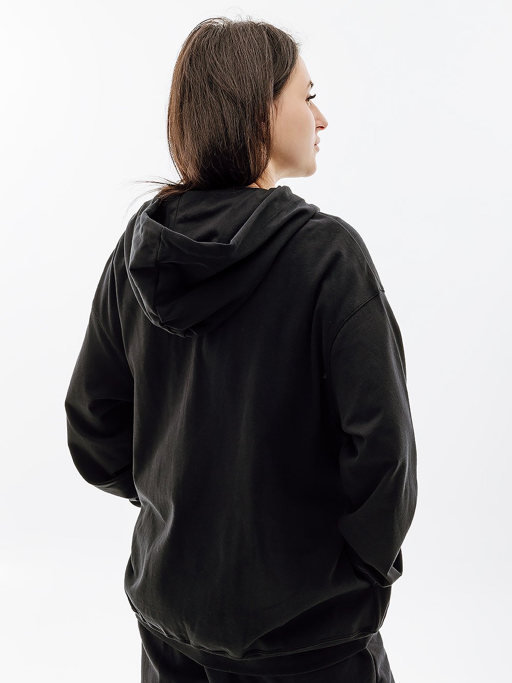 Джемпер Nike W NSW JRSY OS FZ HOODIE L, фото №3