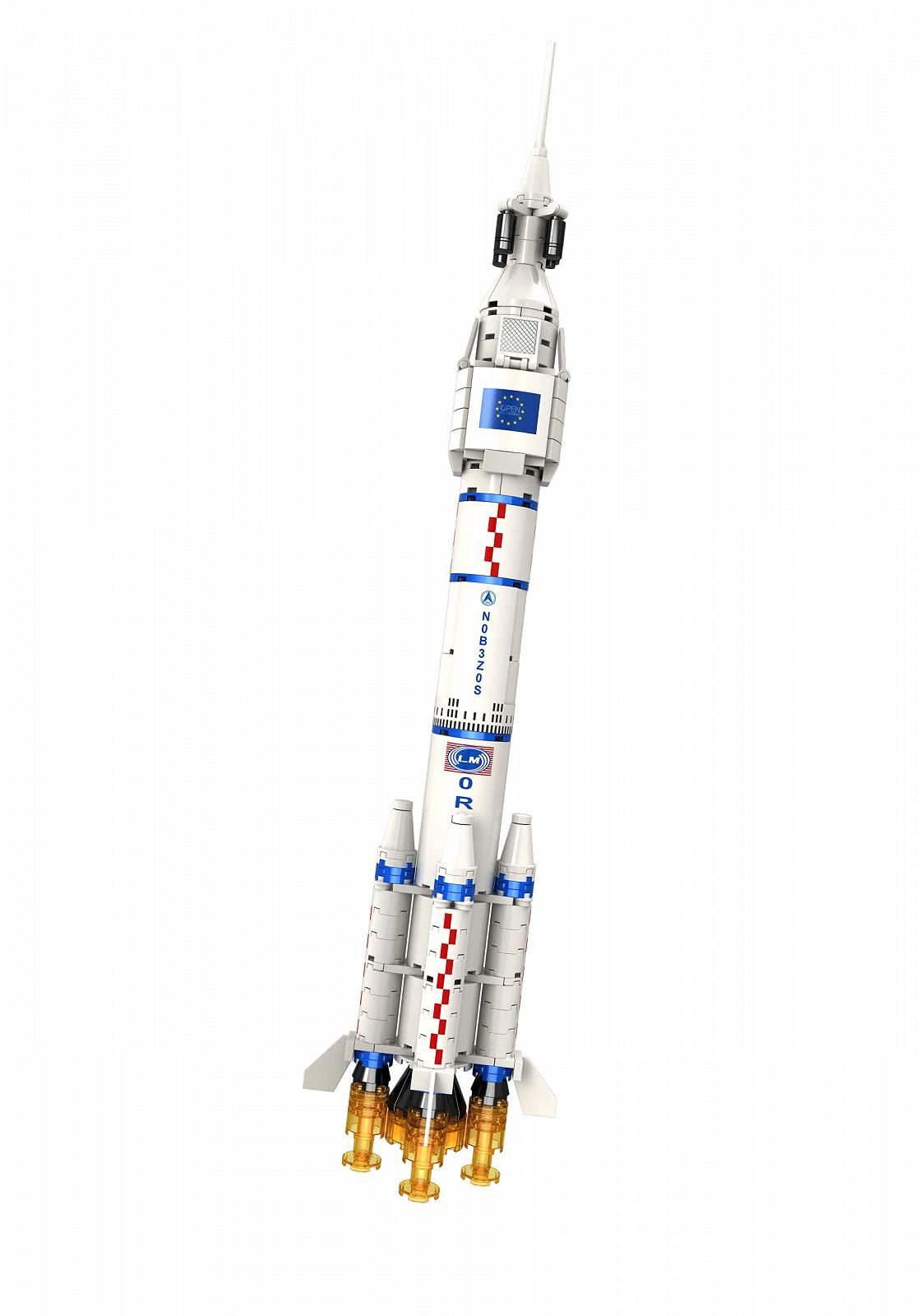 Конструктор Open Bricks Rocket OB-WS0825 средний, фото №4