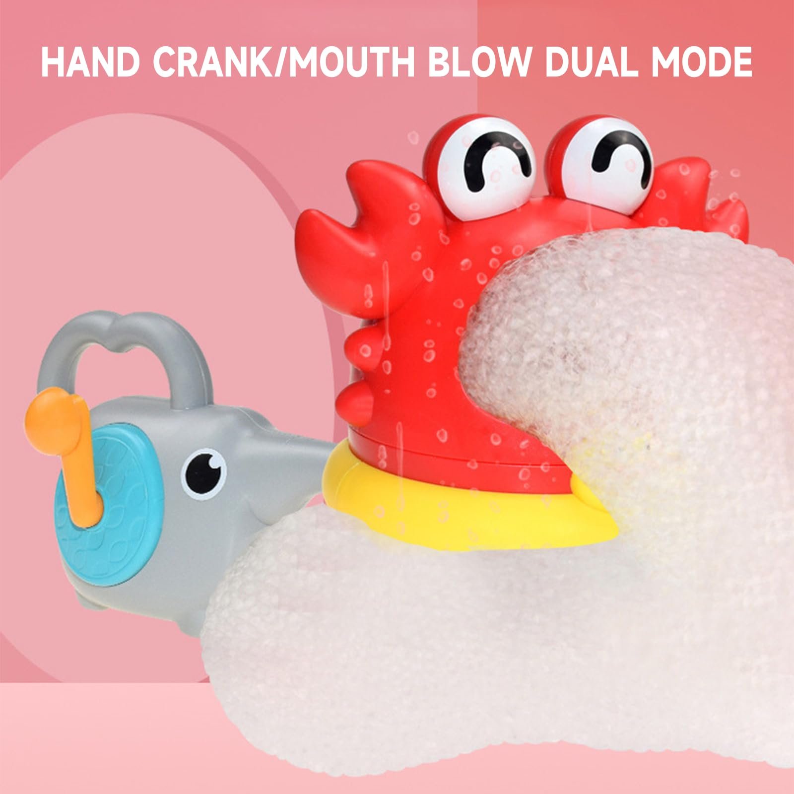 Іграшка для ванни Крабова машина для піни для ванни для дітей, фото №3