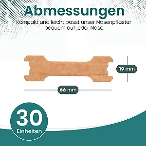 Пластирі для носа від хропіння Nova+ Series Premium Model L (66 x 19 мм) synthetic.ua - Фото 1