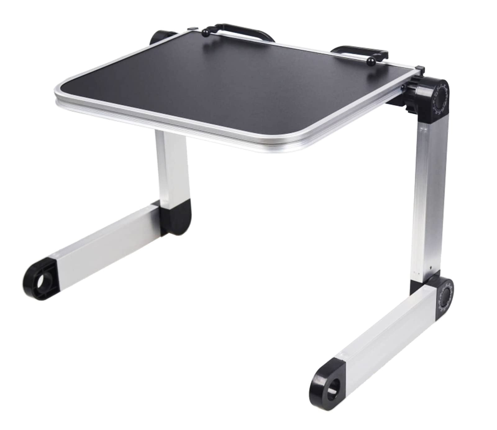 Подставка для ноутбука Table Buddy Эргономичная, алюминиевая, легкая, регулируемая по высоте, регулируемая по углу наклона, складная, 30.5 x 24.5 см, фото №2