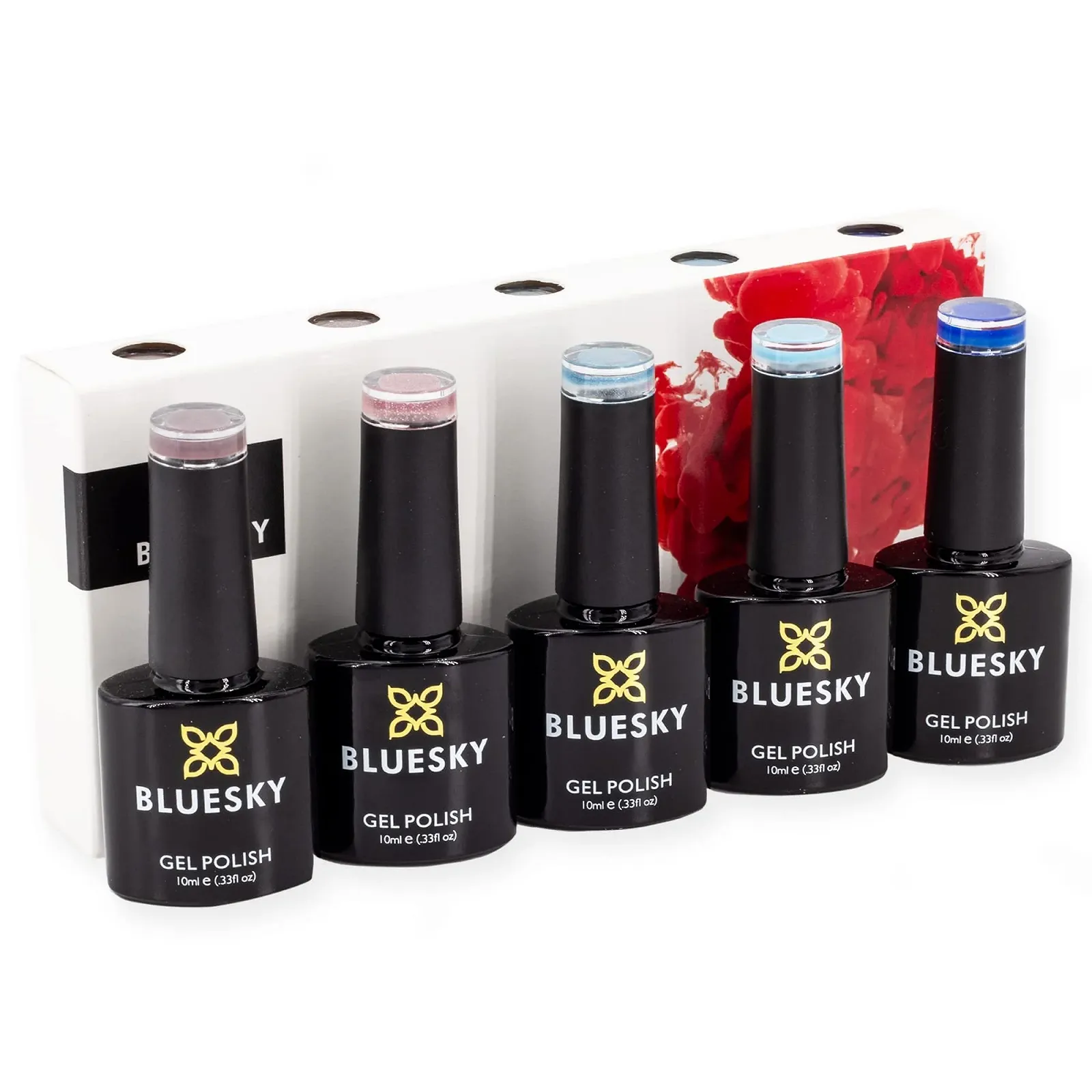 Гель-лак BLUESKY Chillout Set of 5, фото №3 Гель-лак BLUESKY Chillout Set of 5, фото №3