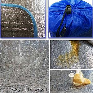 Коврик Xiaokesong Outdoor EPE Пена Анти-влажный Алюминиевый 200 x 150 см synthetic.ua - Фото 1