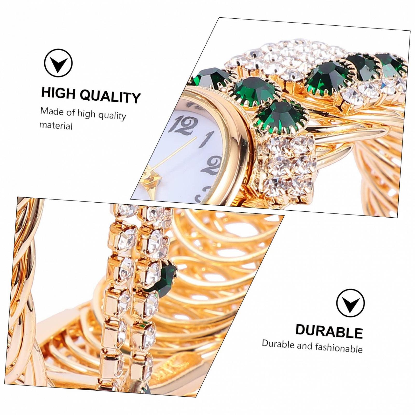 Кварцовий годинник Healvian Жіночий годинник годинник Зелений, фото №9