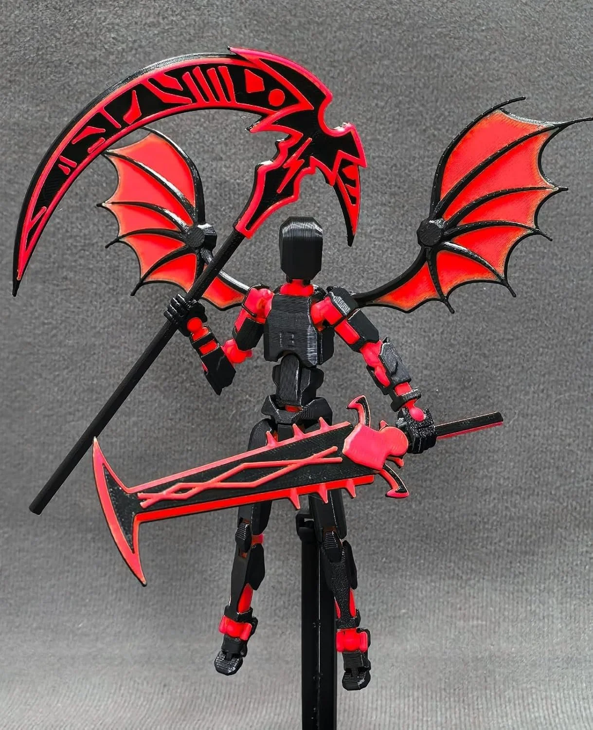 Фігурка Titan 13 T13 3D-друк з аксесуарами червоний, фото №5