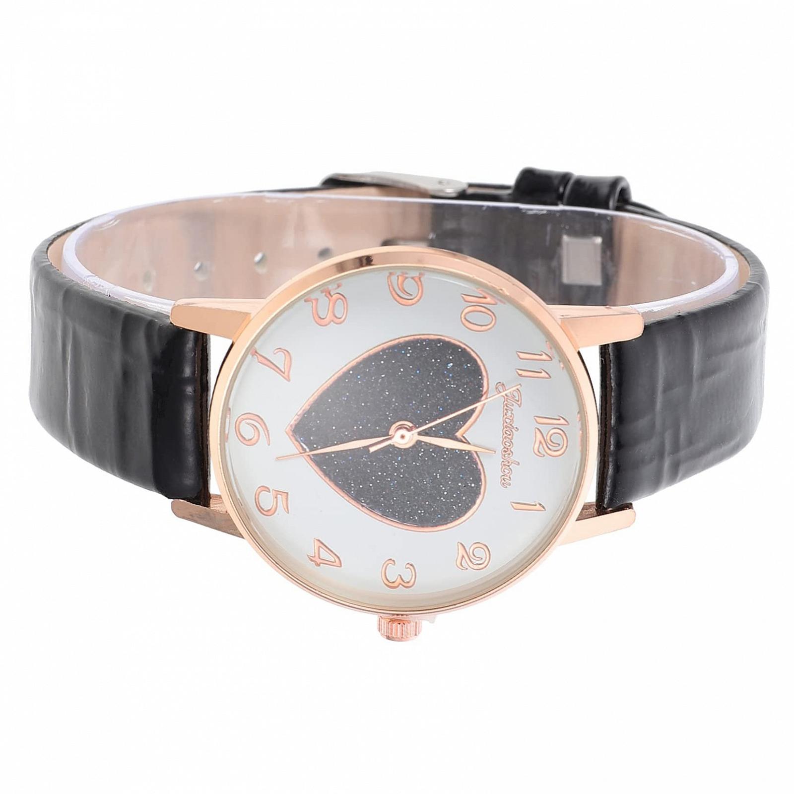 Часы VALICLUD Портативный реквизит Ореховая Пластина Черный Поднос Подносы Овальные Наклейки Наручные часы Браслет Наклейка Дисплей Четыре Синий Реквизит Искусство Настольный столик Сиденье Черная Кожа, фото №1