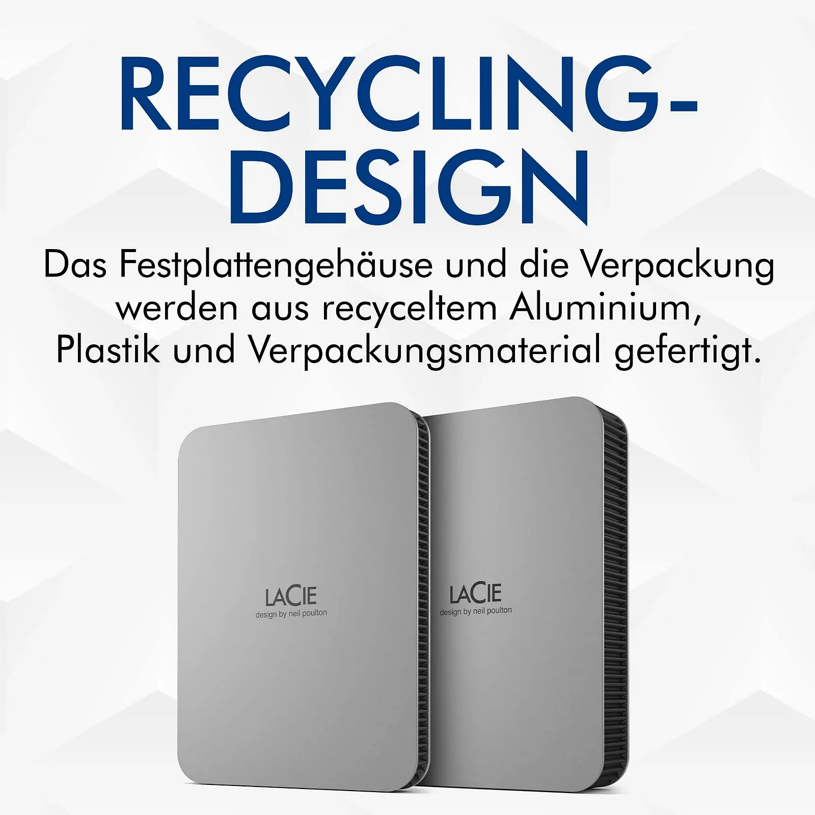 Внешний жесткий диск LaCie Mobile Drive STLP1000400 1 ТБ 2.5 дюйма USB-C Silver, фото №4