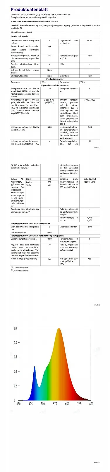 Настільна лампа Crescent Moon для манікюру та нарощування вій 18W 4500K 52x30 см, фото №8