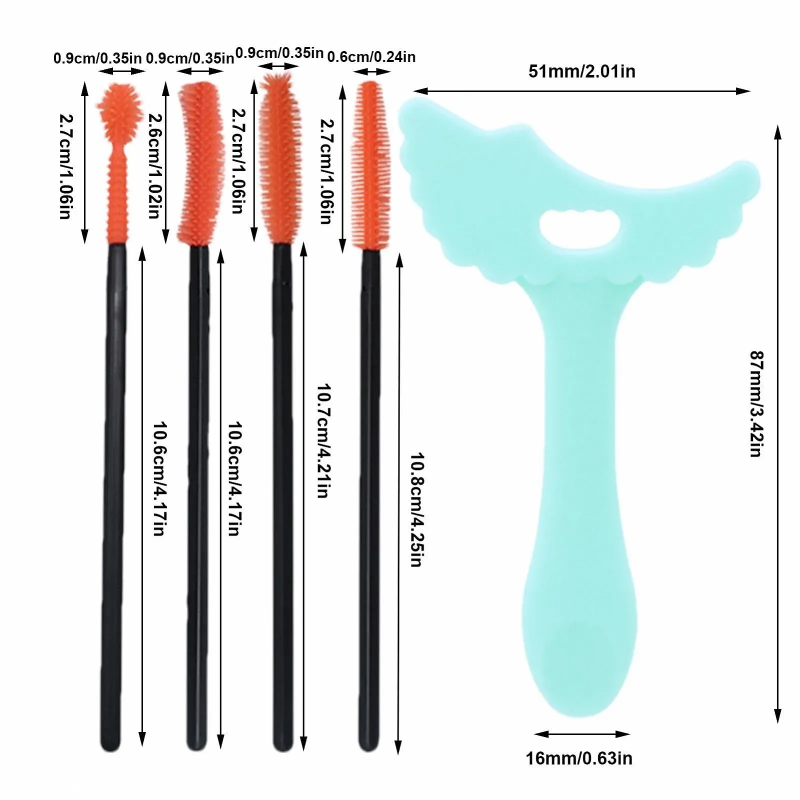 Аплікатор Marscara Модель Marscara, силіконовий, трафарет, фото №5 Аплікатор Marscara Модель Marscara, силіконовий, трафарет, фото №5