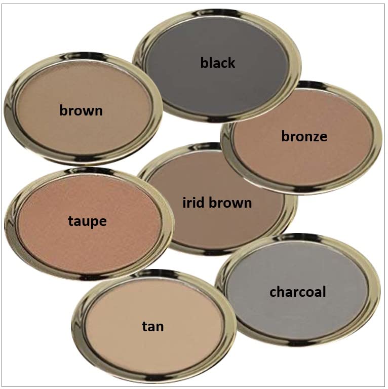 Макияж Christian Faye Водостойкий Полуперманентный Устойчивый к размазыванию до 24 часов 3 трафарета Уголь, фото №3