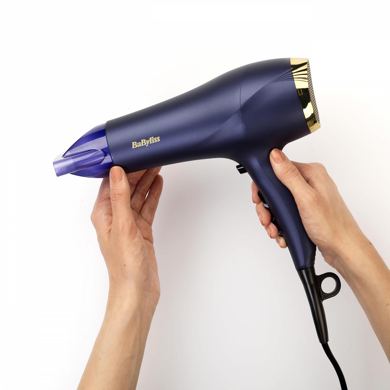 Фен BaByliss Midnight Luxe 2300 Вт с ионной технологией, фото №7