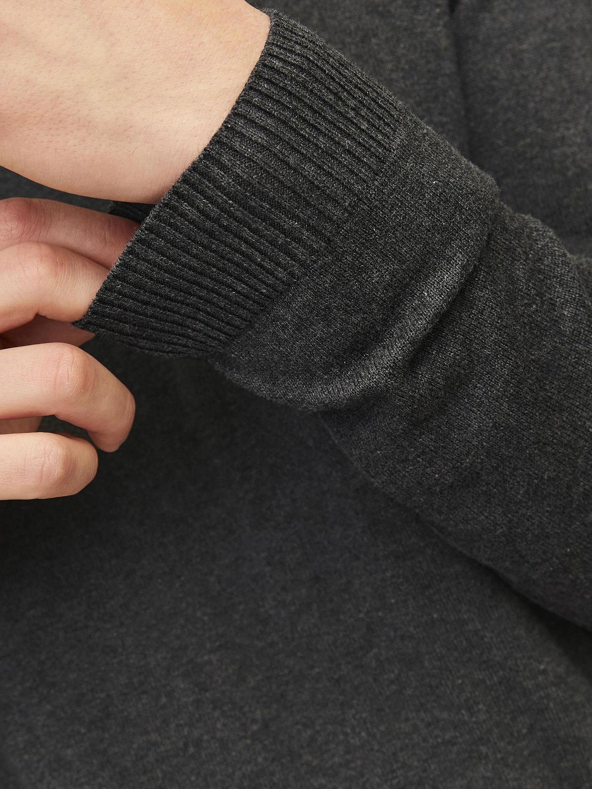 Джемпер в'язаний з V-подібним вирізом JACK & JONES чоловічий, фото №8