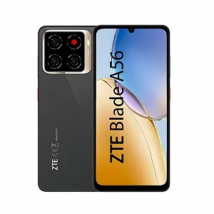 Смартфон ZTE Blade A56 4+128Go Небесно-чорний - Фото 1