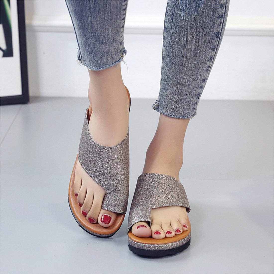 Шлепанцы Женские Удобные на Платформе Ортопедическое, фото №4