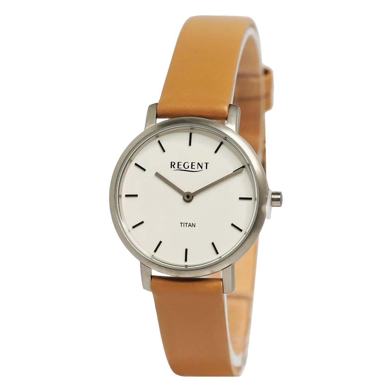 Женские аналоговые часы REGENT Кожаный ремешок Светло-коричневый, серо-белый, фото №1 Женские аналоговые часы REGENT Кожаный ремешок Светло-коричневый, серо-белый, фото №1