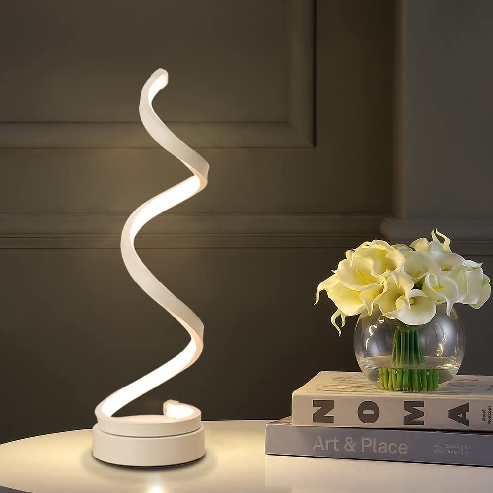 Настільна лампа ELINKUME LED Spiral Shape, фото №2