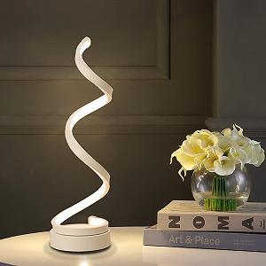 Настільна лампа ELINKUME LED Spiral Shape synthetic.ua - Фото 1