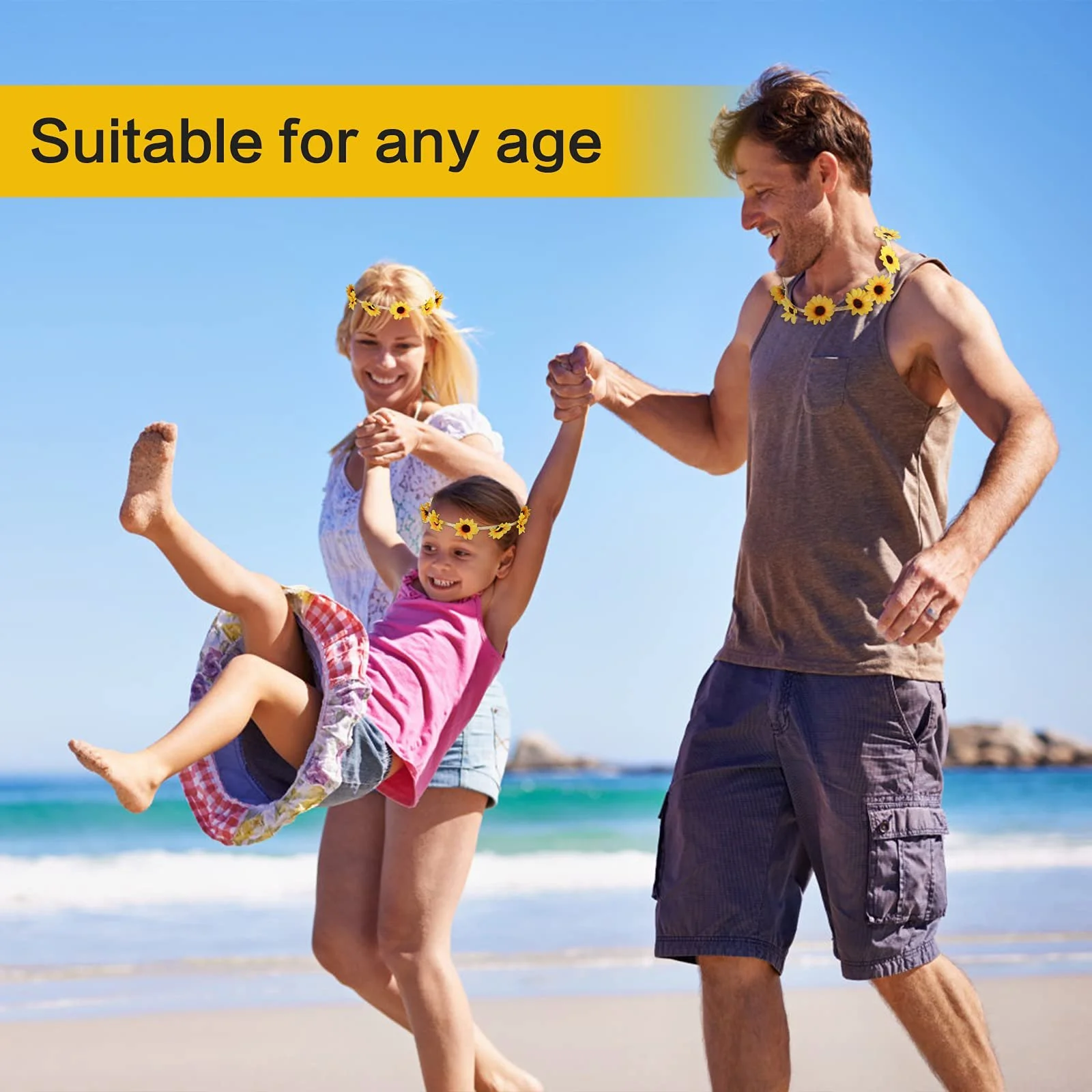 Венок с цветами Соняха, фото №2