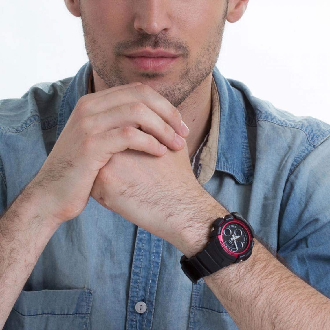 Годинник Casio G-Shock AW-590 Аналого-цифровий чоловічий, фото №5