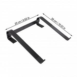 Подставка для ноутбука Алюминиевый сплав Эргономичная подставка для ноутбука Стабильная охлаждающая подставка с полым дизайном теплоотвода для использования на столе synthetic.ua - Фото 1