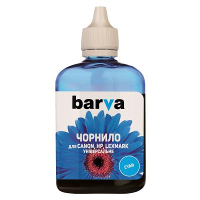 Чернила BARVA CANON/HP/Lexmark Universal №4 CYAN 90г CU4-472, фото №1