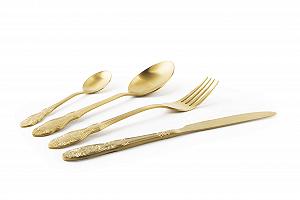 Набір столових приборів Excelsa Baroque Gold, 4 предмети ціна на synthetic.ua - Фото 1 Набір столових приборів Excelsa Baroque Gold, 4 предмети synthetic.ua - Фото 1