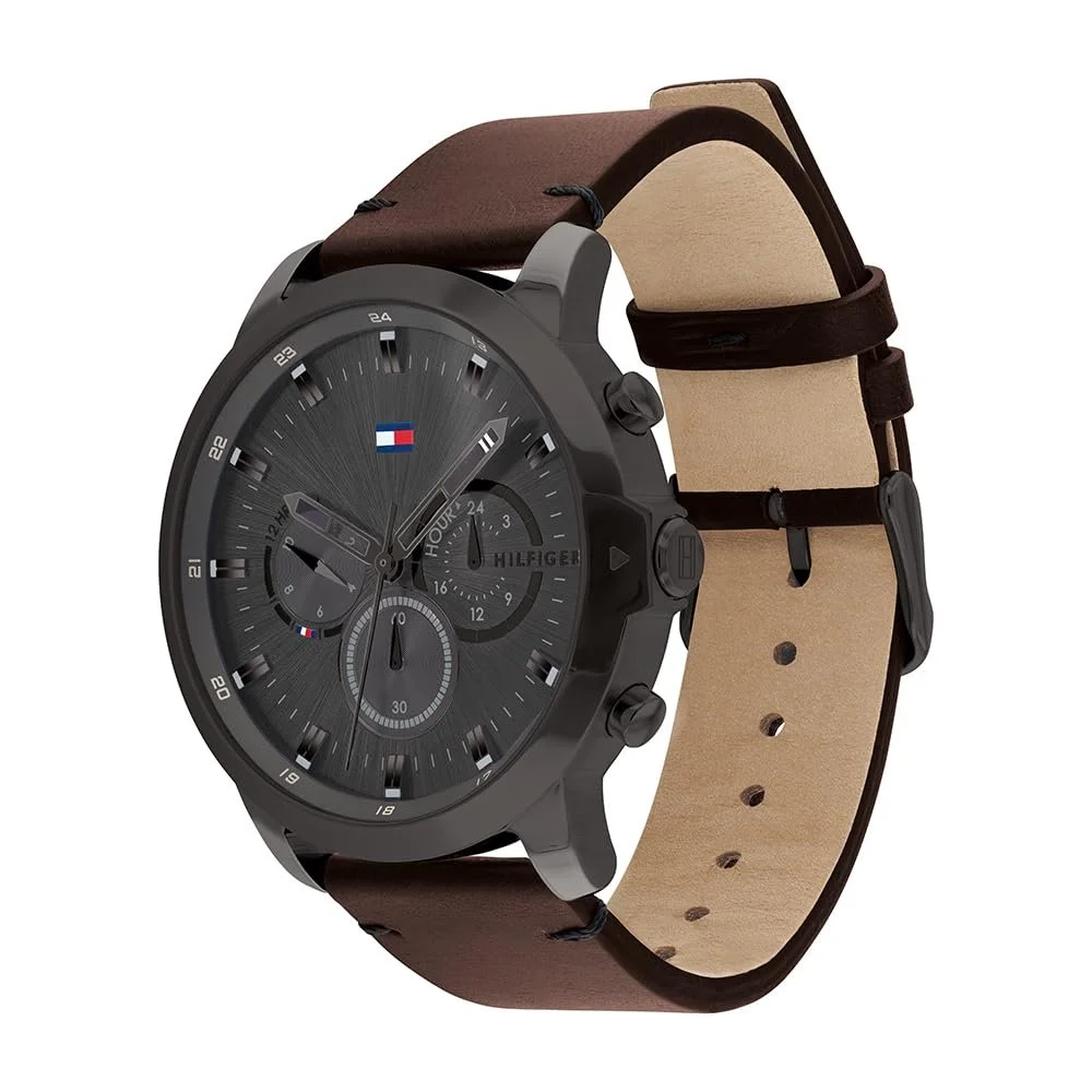 Часы Tommy Hilfiger Кварцевые с Мультициферблатом Мужские, фото №2 Часы Tommy Hilfiger Кварцевые с Мультициферблатом Мужские, фото №2