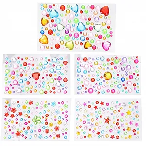 Кришталеві наклейки SEWACC, акрилові стрази, набір, різні стилі для іграшок - Фото 1