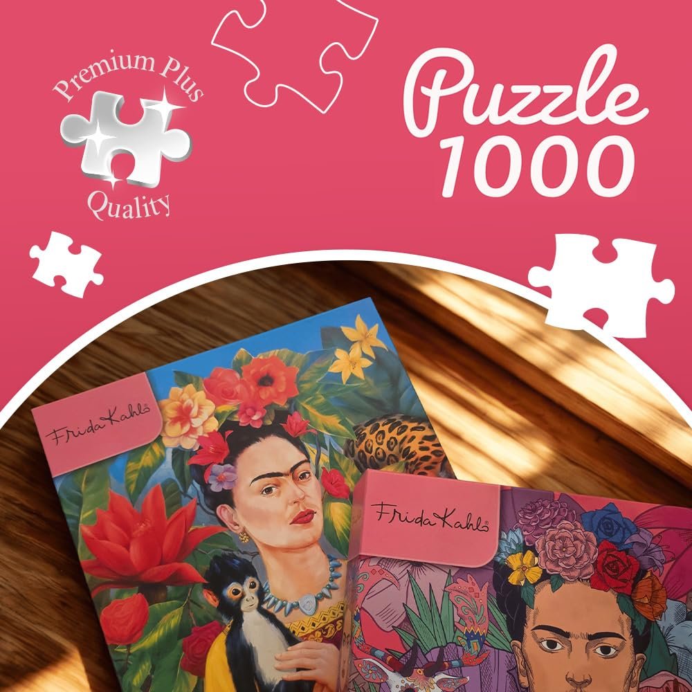 Пазл Trefl Premium Plus Frida Kahlo: Two Faces 1000 элементов, фото №3