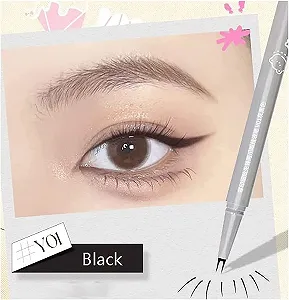 Підводка для нижньої повіки з подвійним кінчиком Super Slim, водостійка Фломастер synthetic.ua - Фото 1