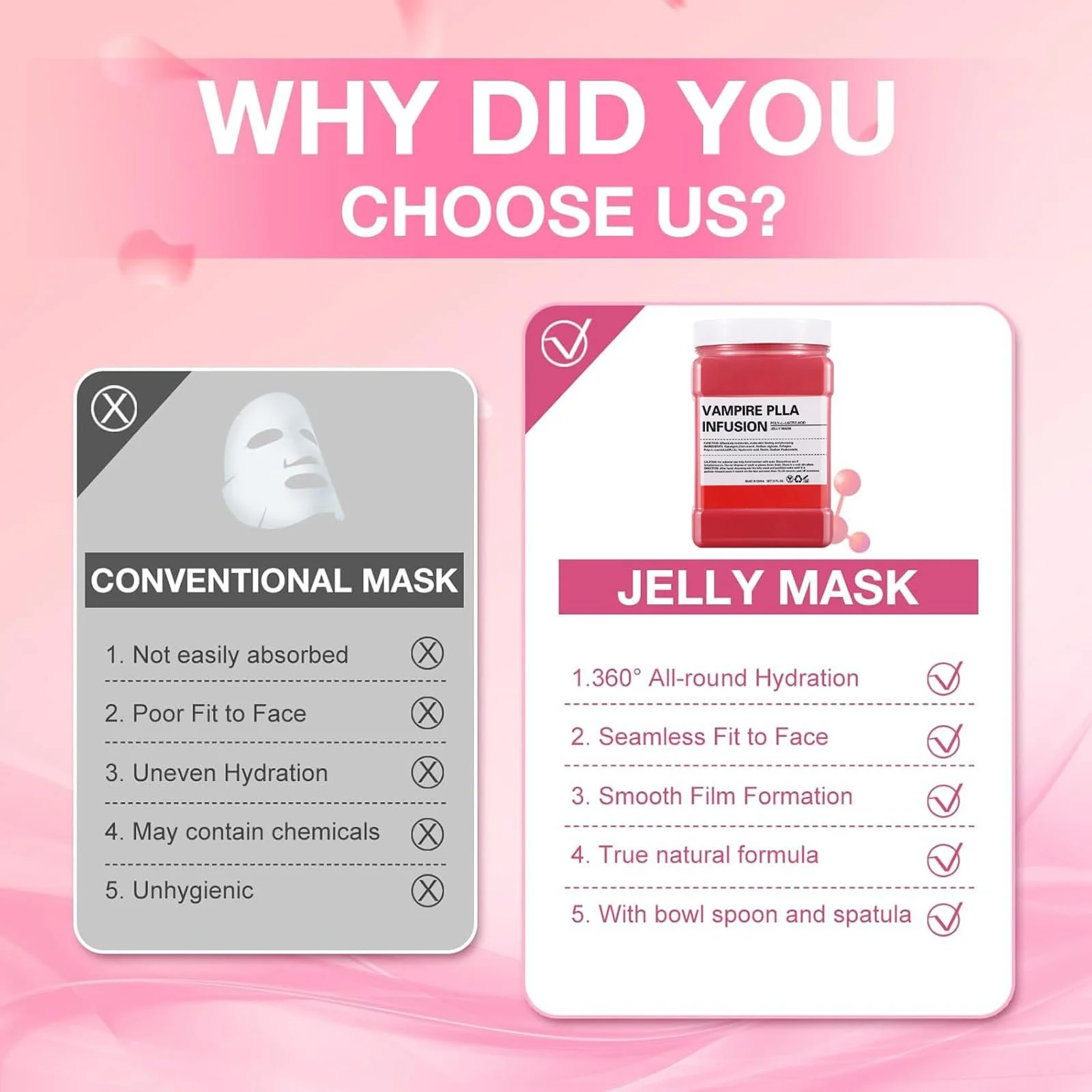 Маска для обличчя плівкова, гідрогелеві маски для обличчя в желеподібних зволожувачах, фото №7