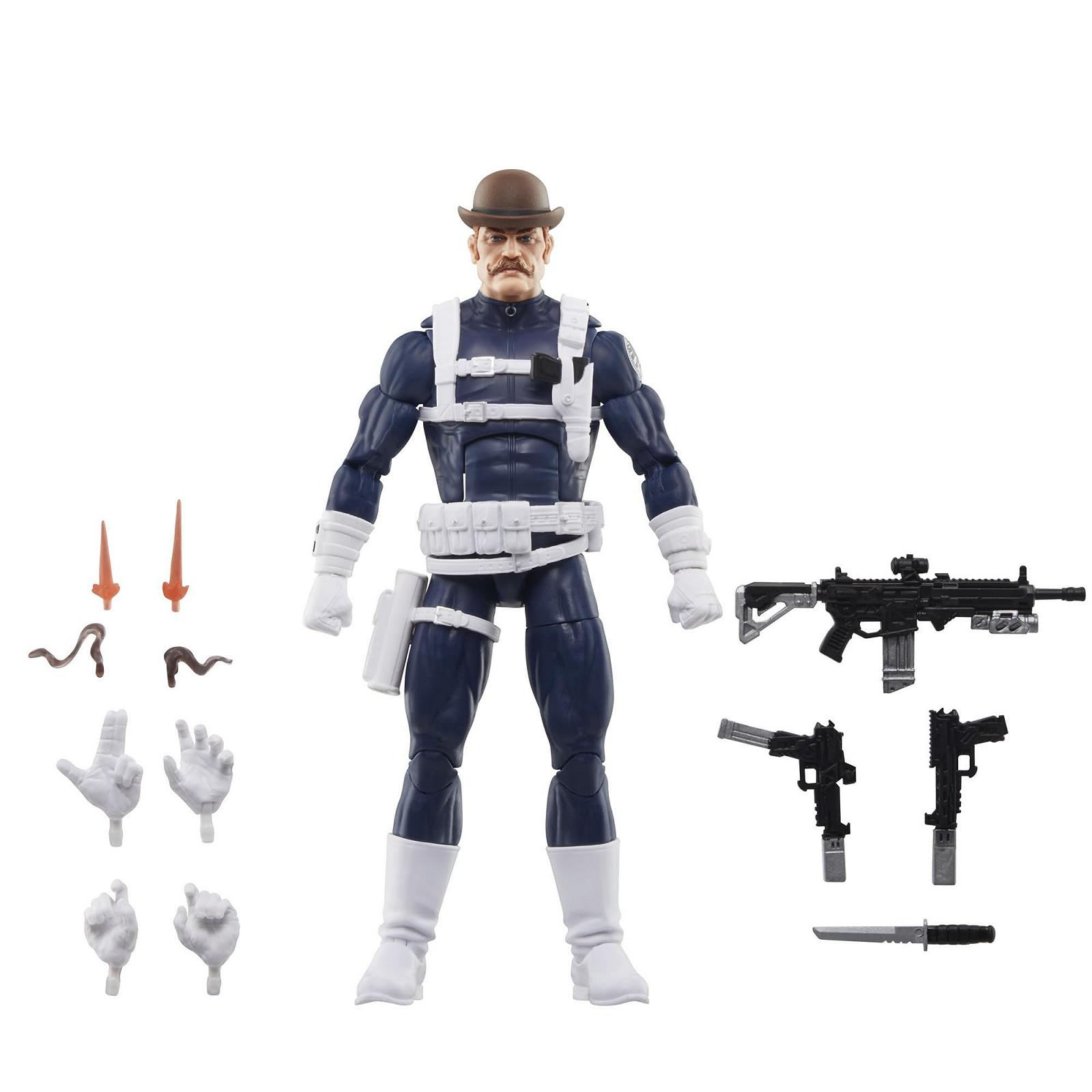 Фигурки Marvel Legends Series S.H.I.E.L.D. Ник Фьюри-младший, Шэрон Картер и Дум Дум Дуган, фото №4