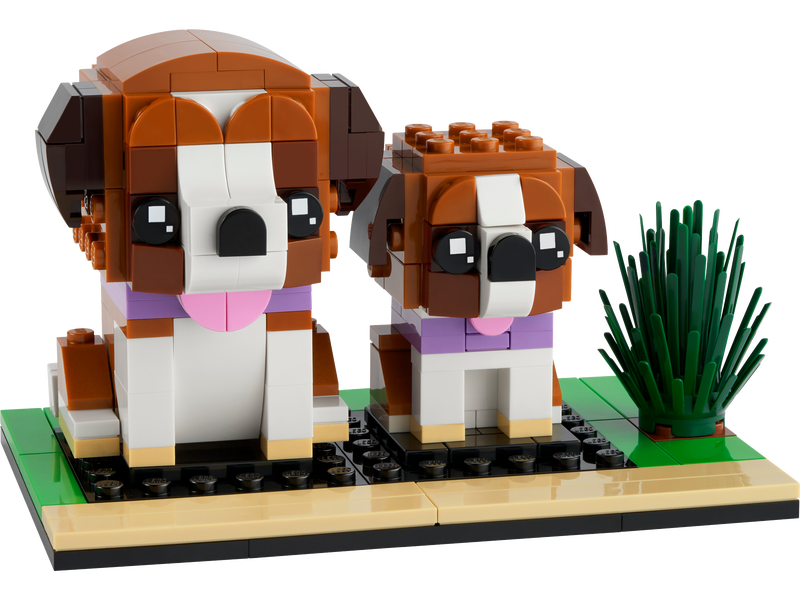 Детские конструкторы LEGO Лего BrickHeadz Сенбернар 40543, фото №2