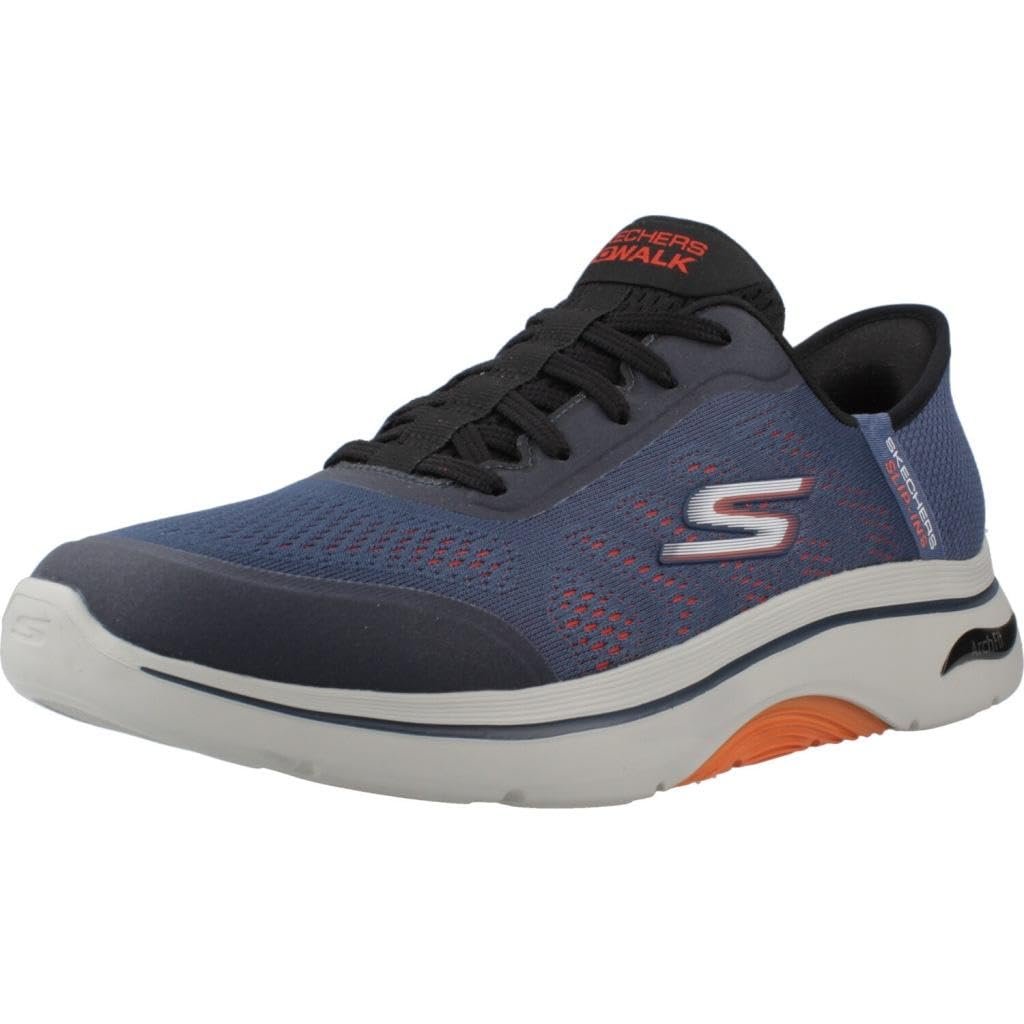 Кросівки Skechers Go Walk Arch Fit 2.0 Simplicity 2.5 Чорний/Синій, фото №1 Кросівки Skechers Go Walk Arch Fit 2.0 Simplicity 2.5 Чорний/Синій, фото №1