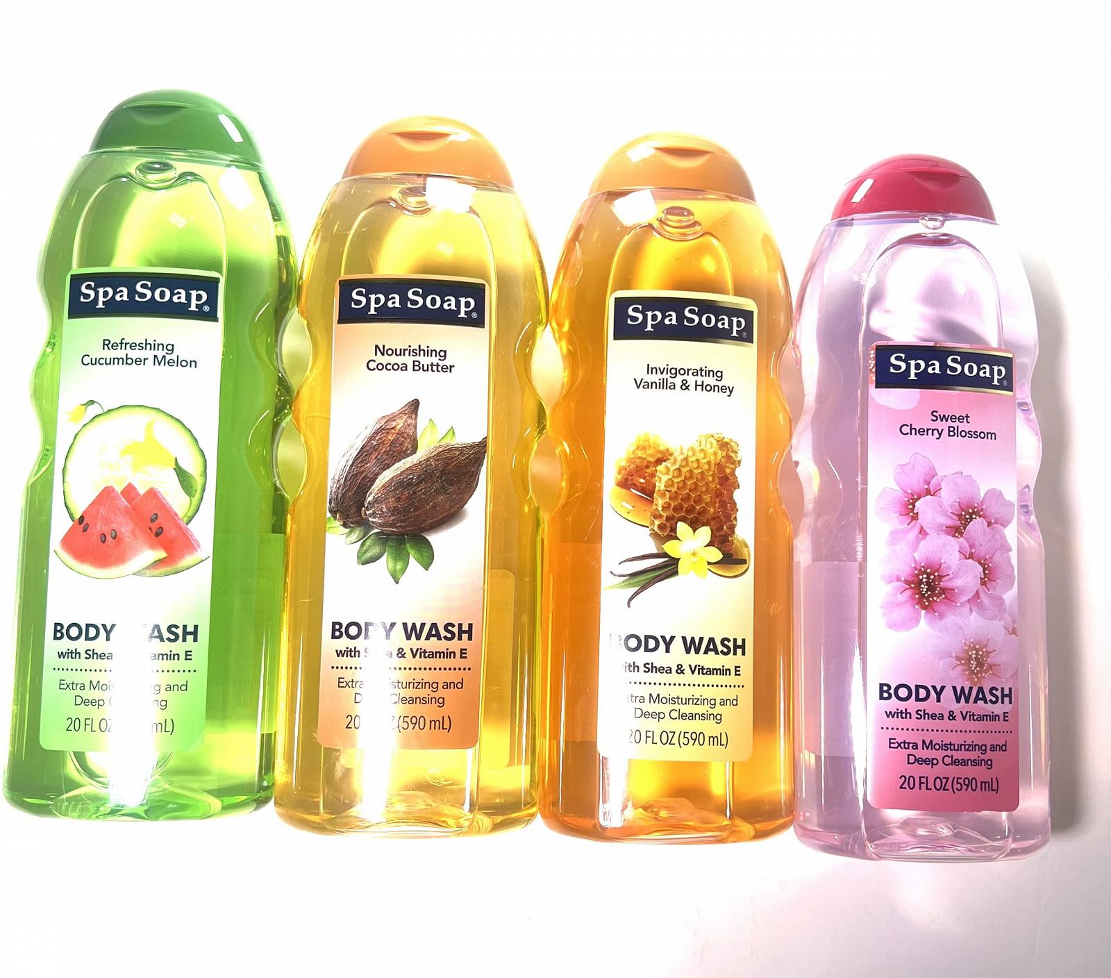 Гель для душу з маслом ши та вітаміном E 20 мл 1 шт, фото №4