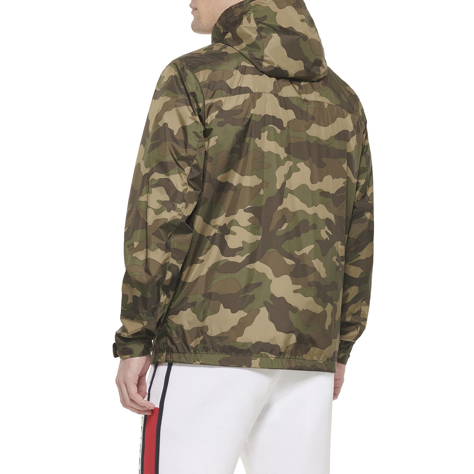 Куртка Tommy Hilfiger чоловіча водонепроникна з капюшоном, фото №4