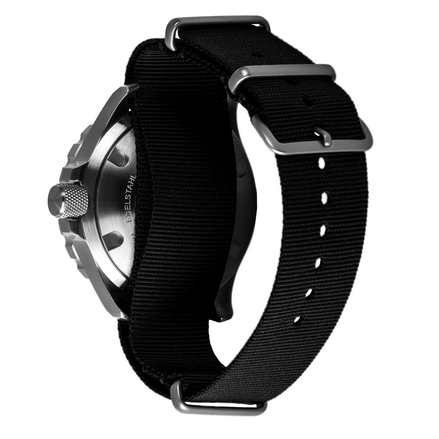 Часы BOMBFROG BT25 Черный - Браслет из нержавеющей стали, фото №3